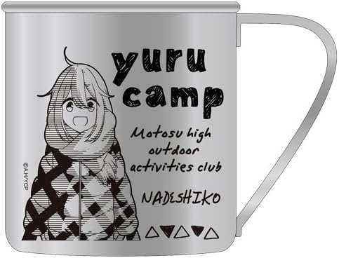 Yuru Tábor Nadeshiko Kagamihara Karakter Fém Tin Bögre Utazási Kupa Cospa Gyűjtemény Anime-Art