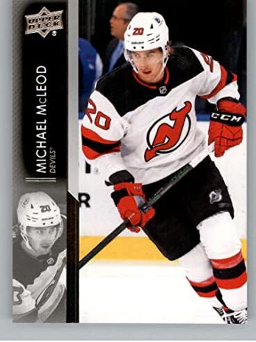 Jégkorong NHL 2021-22 Felső szint 357 Michael McLeod NM Közelében Menta NJ Devils
