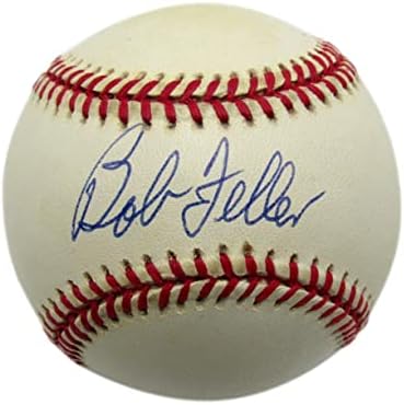 Bob Feller HOF Dedikált OAL Baseball Indiánok PSA/DNS 177772 - Dedikált Baseball