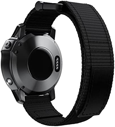 AEHON Watchband Pántok A Garmin Fenix 5x/6x/6/5 935 22mm 26mm Fonott Nylon Hurok Állítható Csere