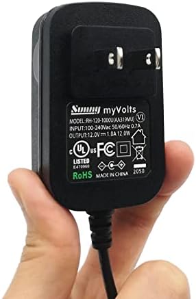 MyVolts 12V-os Adapter Kompatibilis/Csere Táj FM HC-TT Kazetta Manipulációs Eszköz - US Plug