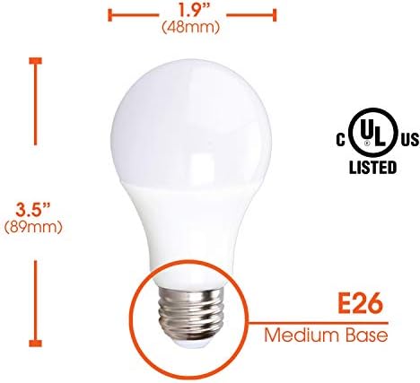 Xtricity LED-A15 Hűtőszekrény Izzó Csere, 7W (50W Egyenértékű) 500 Lumen, 5000K Nappal, E26 Közepes Bázis Fagyasztó