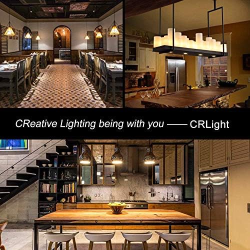 CRLight LED Cső Edison-Izzó 25W Egyenértékű 250LM, 2W 2700K Meleg Fehér E26 Közepes Bázis LED Izzószálas villanykörte,