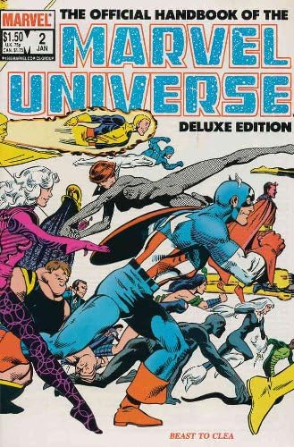 Hivatalos Kézikönyv a Marvel Univerzum (Vol. 2) 2 VF ; Marvel képregény | Deluxe Edition