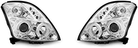 Fényszórók kompatibilis Suzuki Swift 2005 2006 2007 2008 2009 2010 GV-1551 Előtt Fények, Kocsi, Lámpák Fényszóró Fényszóró