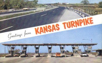 Kansas Autópályán, Kansas, Képeslap