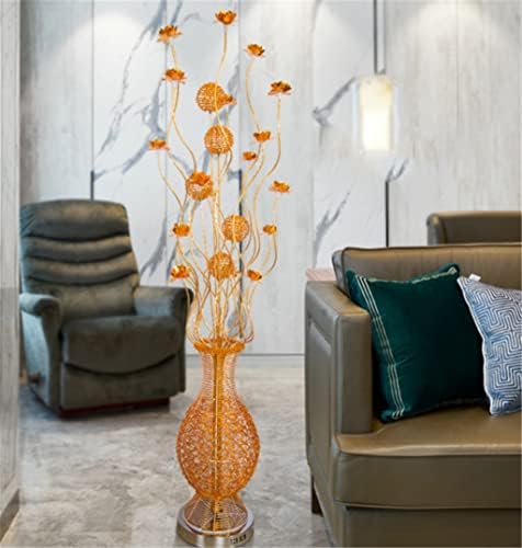 BHVXW Rusztikus Dekoratív Nappali állólámpa Tanulmány Hálószoba Személyre szabott Lámpa, Váza, Kézzel készített Arany