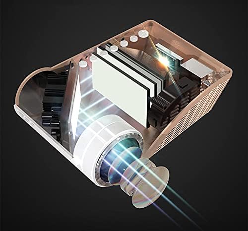 KXDFDC S6P Támogatja az 1080P Led Projektor 4000 Lumen Kompatibilis USB VGA-AV-Hordozható Mozi Proyector Fürkész Ajándék