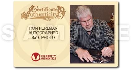 Ron Perlman Dedikált 8x10 Hellboy Szamaritánus Csata Fotó