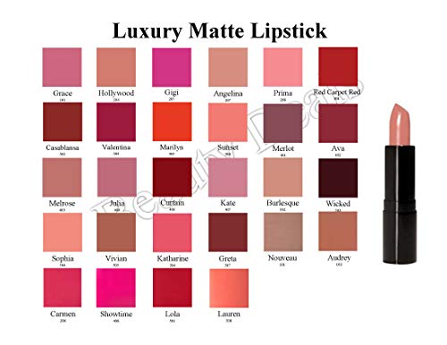 Szépség Ajánlatok Luxus Matt Rúzs Luxus Hidratált Krémes Rúzs (Carmen)