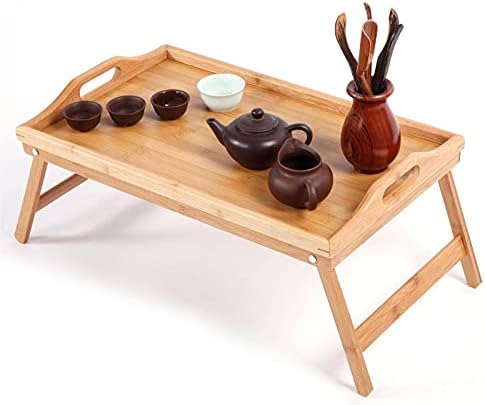 NC Egyszerű Bambusz Tea Asztal Fa Szín