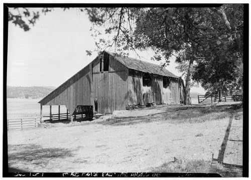 HistoricalFindings Fotó: Torony Farm Barn,Felix,Calaveras County,CA,Kalifornia,HABS,Egyesült Államok