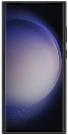 SAMSUNG Galaxy S23 Ultra Szilikon Tartás Telefon Esetében, védőburkolat w/Selymes Textúra, Levehető Pánt, Nemzetközi