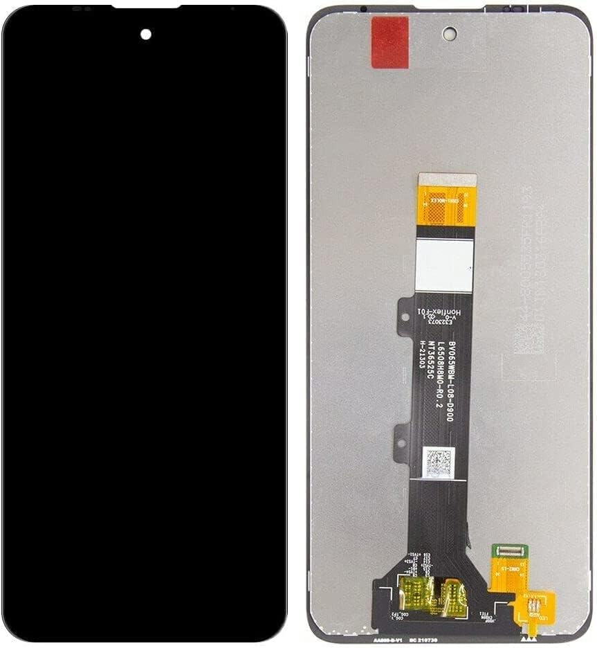 LCD Kijelző érintőképernyő Digitalizáló Közgyűlés a Motorola Moto G22 6.5 Fekete