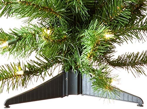 Különleges Boldog Corp KFT Kanadai Mesterséges Prelit Asztali karácsonyfa, 2-Láb, Tiszta Fények