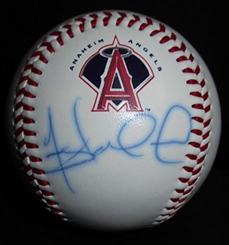 Freddy Sandoval Aláírt Angyalok Logó Baseball PSA/DNS Újonc Grafikon COA Autogram - Dedikált Baseball
