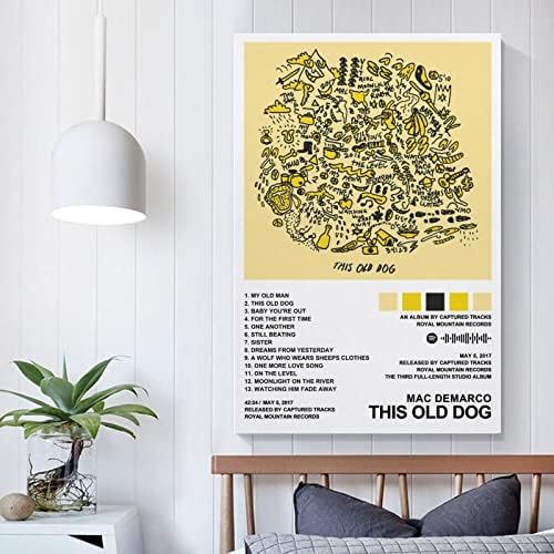 Mac Demarco – Ez a Vén Kutya Vászon Plakátok Wall Art Dekor Szoba Hálószoba Dekoráció Unframe-style12x18inch(30x45cm)