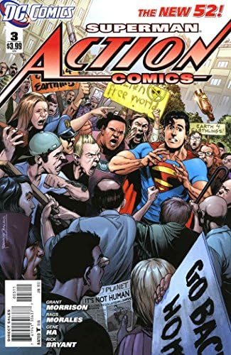 Az Action Comics (2 Sorozat) 3 VF ; DC képregény