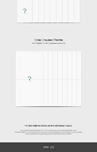 CRAVITY Mester : 5 Darab Mini Album Ékszer Verzió CD+összecsukható Mini poszter csomag+Fotókönyv+fénykép kártya+Nyomkövető