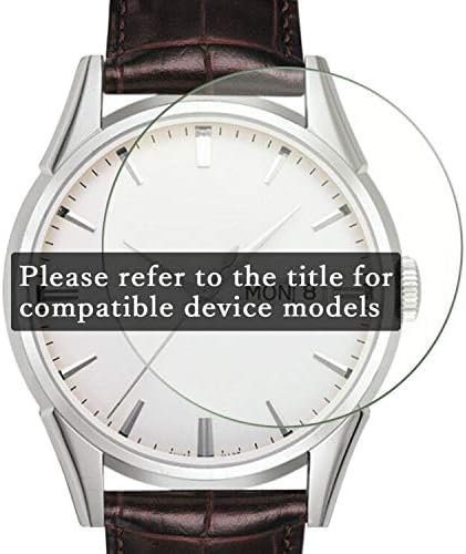 Synvy [3 Csomag] képernyővédő fólia, Kompatibilis Timex TW0TG5909 TPU Film Smartwatch Intelligens Karóra Védők [Nem