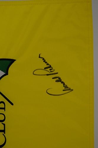 ARNOLD PALMER aláírt Bay Hill Club Hímzett Pin Zászló