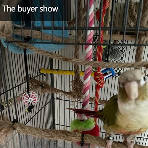 Freiomyi Madár Ülőrudak Állj Természetes Fa Papagájok Mancs Csiszolás Stick Cagestand Játékok Durva felületű Állandó