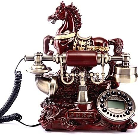 ZLXDP Európai Antik Telefon Díszek Vezetékes Vezetékes Ló Siker lakberendezési Dísztárgyak