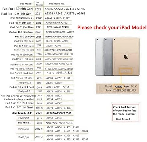 Zcooooool Esetében 8.3 hüvelykes iPad Mini 6 (2021) Megerősített Sarkok Fedezni iPad Mini 6 Puha TPU az iPad Mini Esetében