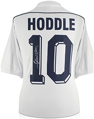 Glenn Hoddle Aláírt Tottenham Hotspur 1986 Foci Mez. A 10-Es Számú - Dedikált Foci Mezek