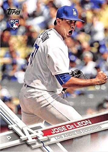 Baseball, MLB 2017 Topps 269 Jose De Leon NM-MT RC Újonc Dodgers