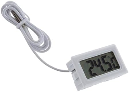 KOqwez33 Mini LCD Digitális Akvárium Hőmérő Hőmérséklet Mérési Eszköz, Fekete