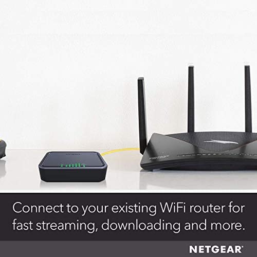 NETGEAR 4G LTE Modem a Két Gigabit Ethernet Port – Azonnali Szélessávú Kapcsolat | Működik az AT&T, valamint a Helyettes