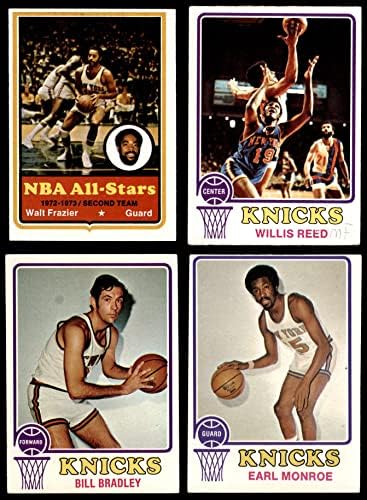 1973-74 Topps New York Knicks Szinte Teljes Csapat Set New York Knicks (Set) VG+ Knicks