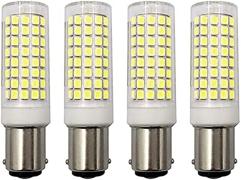 10W LED BA15D Izzók Szabályozható Kukorica Izzók(4 Doboz)- 102 Led-2835 SMD 900lm Dupla Kontakt Bajonett Alap Varrógép
