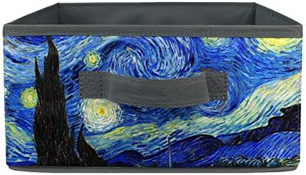 PZZ STRAND Vogh Gogh Csillagos Éj Festmény Design, Alsónemű, Zokni, Melltartó, Bugyi, Tároló Dobozok, Összecsukható