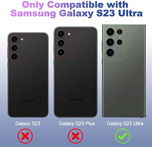 Xfilm Kamera Lencséjét Védő Samsung Galaxy S23 Ultra, Alufelni Egyedi Lencse Védő a Igazítás Fram, karcálló HD Tiszta