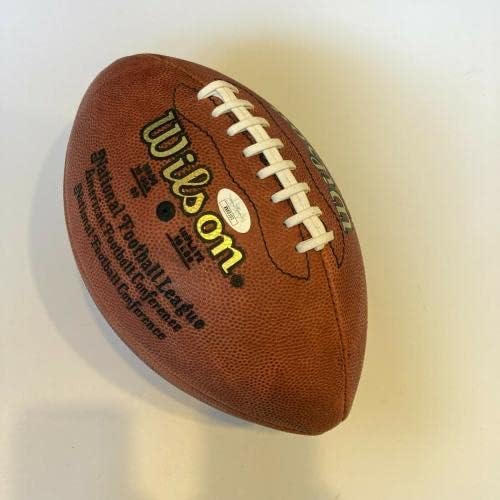 Lenyűgöző Johnny Unitas Aláírt Wilson NFL Labdarúgó-SZÖVETSÉG Osztályozott MENTA 9 - Dedikált Focilabda