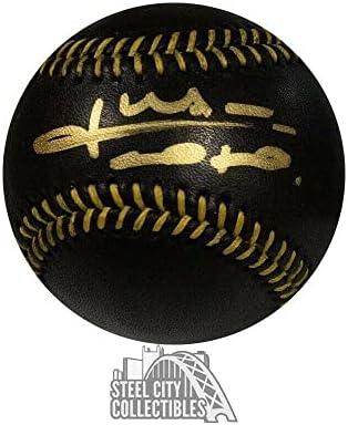 Juan Soto Dedikált Fekete Hivatalos MLB Baseball - SZÖVETSÉG COA - Dedikált Baseball