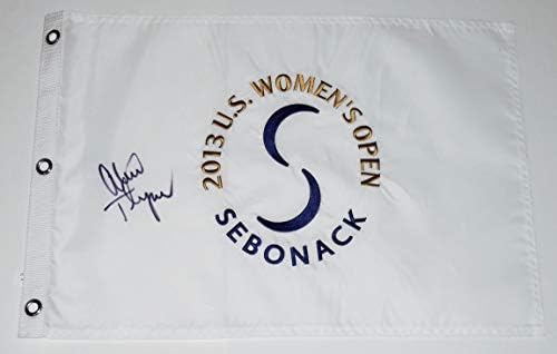 Lexi Thompson Dedikált Női Nyílt Golf Zászló (női golf szövetség)