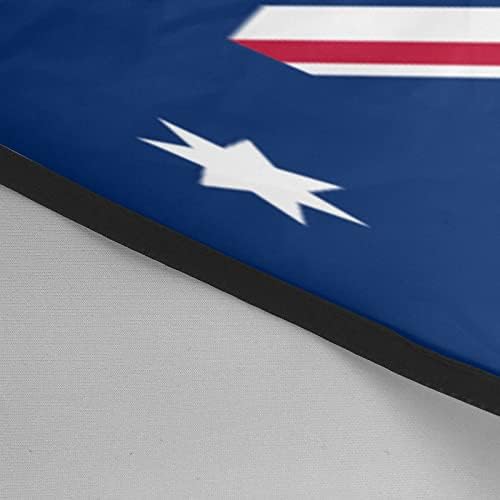 Amerika, Ausztrália Zászló Hajvágás Kötény hajvágó Szalon Cape 55 x 66 Hüvelyk, Vízálló, Állítható Snap Haj Köpeny Köpeny,