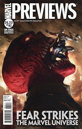 Marvel Előzetesek 89 VF ; Marvel képregény | Vörös Koponya