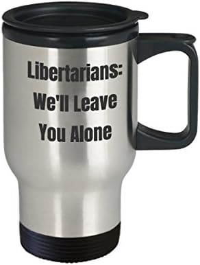 Libertariánus Utazási Bögre Kávét Vicces Politikai Ajándék Ötlet Újdonság Vicc, Poén