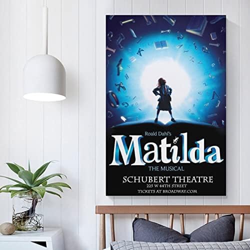 Fali Poszterek Matilda A Zenei Poszter Broadway Wall Art Festmények Vászon Fali Dekoráció lakberendezés Nappali Dekor