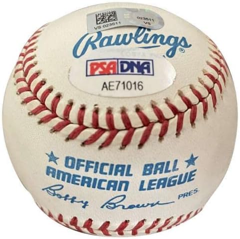 Mickey Mantle & Mike Pisztráng Aláírt Dedikált OAL Baseball, MLB PSA/DNS - Dedikált Baseball