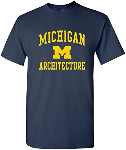A Michigan Wolverines Arch Logó Tanszékek, Egyetemi Póló, Csapat Színe