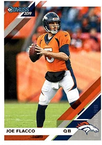Joe Flacco 2019 Donruss Labdarúgó 48 Kártya Sok Denver Broncos 82 - Aláíratlan Labdarúgó Kártyák