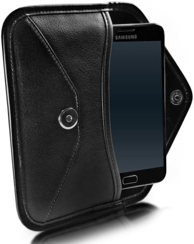 BoxWave Esetben Kompatibilis Sony Xperia L1 Kettős (a bíróság által BoxWave) - Elite Leather Messenger, Táska, műbőr