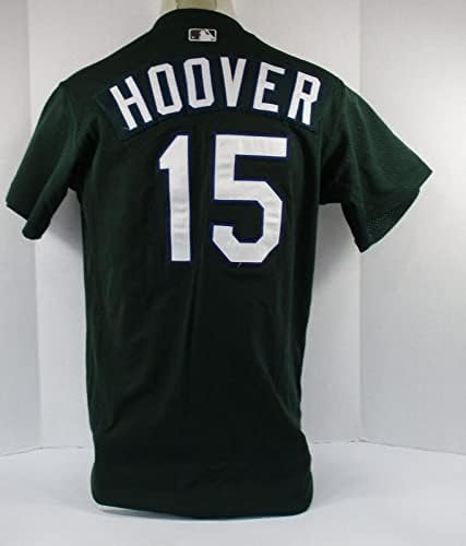 2001-02 Tampa Bay Ördög Sugarak Paul Hoover 15 Játék Használt Zöld Jersey BP ST 6733 - Játék Használt MLB Mezek