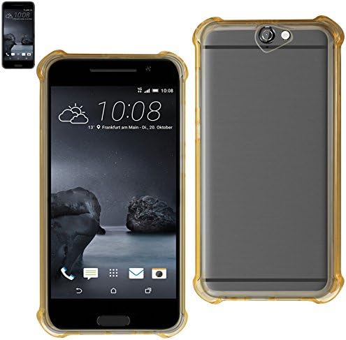 Reiko Vezeték nélküli TPU tok HTC One A9 - Világos+Arany