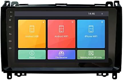 Android 10 Autoradio Autós Navigációs Sztereó Multimédia Lejátszó, GPS, Rádió, 2.5 D érintőképernyő forBenz A-Osztály